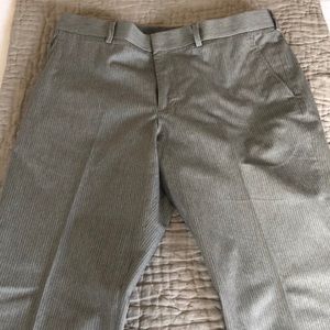 Express grey pinstripe pants 33 waist